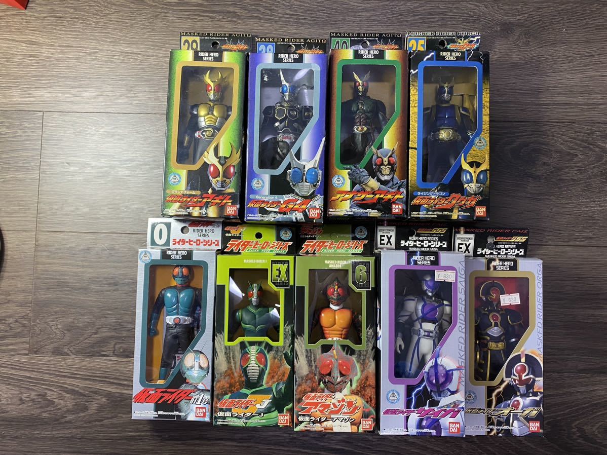 Yahoo!オークション -「仮面ライダーアギト ライダーヒーローシリーズ