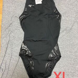 【生産終了】MIZUNO 水球水着 ブラック×ブラックXLサイズ ウォーターポロ ミズノ 競泳水着