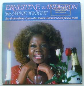 ◆ ERNESTINE ANDERSON / Be Mine Tonight ◆ Concord Jazz CJ-319 (promo) ◆