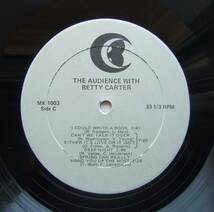 ◆ The Audience With BETTY CARTER (2LP) ◆ Bet-Car MK 1003 ◆_画像7