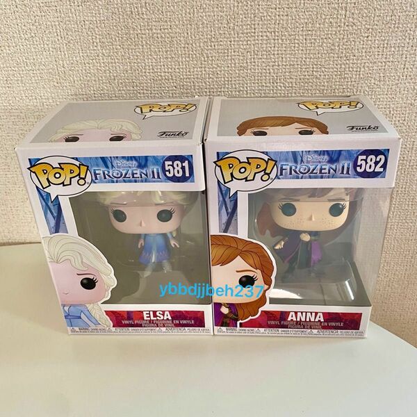 アナと雪の女王　FUNKOPOP ファンコポップ　エルサ　アナ　フィギュア　アナ雪2 ディズニー FUNKO