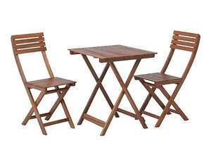  folding chair 2 legs . table. garden 3 point set _gar3