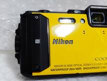 動作品+廃盤品　Nikon　COOLPIX　AW130-YW　イエロー　ニコン　クールピクス　AW130_画像2