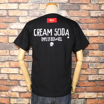 【XL】CREAM SODA クリームソーダ CSカラベラＴシャツ PD23T-05BLACK　シュガースカル　メキシカンスカル　ロカビリー　ホットロッド_画像3