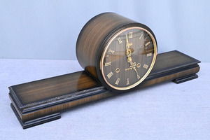 FB283 アンティーク 明治 機械式 アナログ ウエストミンスターチャイム 置き時計 置時計