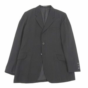 美品 Yohji Yamamoto ヨウジヤマモト POUR HOMME プールオム ウールギャバジン ZIPデザイン ジャケット アウター メンズ 2004AW アーカイブ