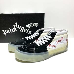 ☆未使用 バンズ × パームエンジェルス 別注 SK8 ミッドカット スニーカー US8 スケハイ オールドスクール VANS Palm Angels コラボ