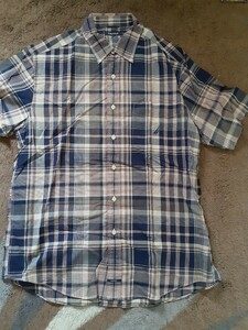  Nautica short sleeves shirt L size NAUTICA old clothes 