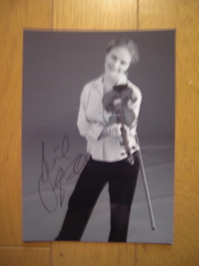 [ with autograph photograph ] lily a* Fischer 