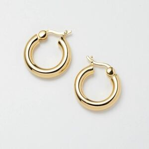  new goods TOMWOOD Tom wood earrings Classic Hoop Thick Small Classic hoop Schic 9K silver 925 accessory Gold earrings 