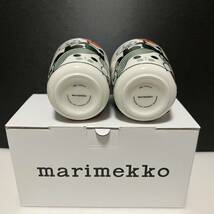 新品 marimekko マリメッコ ラテマグ マリキュラ MARIKYLA トールカップ 180ml 2個セット_画像3