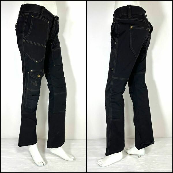 COOK JEANS クックジーンズ ブーツカット強ストレッチサイズ3 72cm