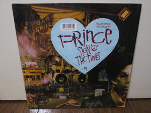 US-original post card shrink hype sticker Sign &#34;O&#34; The Times 2LP(Analog) Prince アナログレコード vinyl 