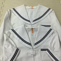 (Y)I797 (中古) 福島県 大玉村立 大玉中学校 セーラー服 3点セット /165A/L/W66/セーラー/スカート/KANKO/夏服/合服/高校/制服/学生服_画像3