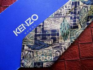 ●2485●良品●ケンゾー【KENZO】ネクタイ