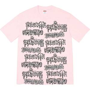 22FW Supreme Wombat Tee シュプリーム ウォンバット Tシャツ XL ピンク