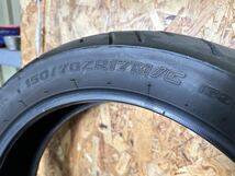 中古タイヤ 2011年製 ブリジストン BRIDGESTONE BATTLAX BT023R 150/70ZR17 M/C 69W リアタイヤ_画像6