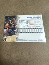 ◇コービー・ブライアント　トレーディングカード　トレカ　ロサンゼルス・レイカーズ　NBA KOBE BRYANT LAKERS フリアー　FLEER 2_画像2