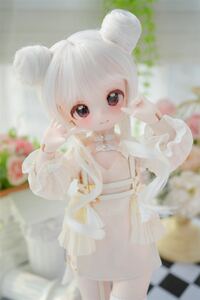 BJDドール用ウィッグ MDD/kumako/DDサイズ通用 8-9インチ 球体関節人形 doll