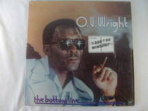 O.V.WRIGHT O.V.ライト / The Bottom Line　ボトム・ライン - Floyd Newman- Leroy Hodges- Gene Chrisman- Michael Toles- Bill Easley_画像1