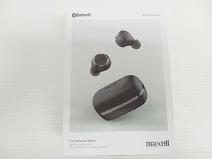 [B8A-57-005-1] maxell マクセル Bluetooth ワイヤレス カナル型イヤホン MXH-BTW1000BB 動作確認済 中古 欠品有