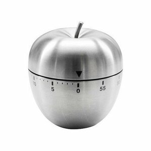  stock equipped SALUS (seilas) kitchen timer Apple 241341 Sato metal measurement miscellaneous goods cooking hour hour . total . stainless steel apple gift 