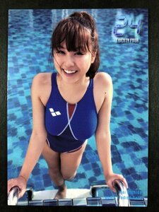 西田麻衣　BOMB ボム 2013　RG21　競泳水着 グラビア アイドル トレカ トレーディングカード