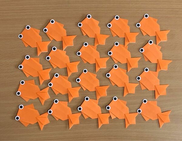折り紙 金魚 20個