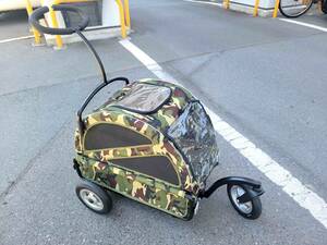 エアバギー トゥインクル カート カモフラージュ ペット 犬 airbuggy dog キューブシリーズ cube series カモフラ camo twinkle 