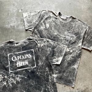 CAPTAINS HELM　#DARK OCEAN LOGO TEE