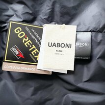 超人気EU製＆定価7万◆UABONI*Paris*最高級GORE-TEX/ゴアテックス・防水ジャケット*ユアボニ*パリ発◆薄手上品高機能 登山服 M/46_画像9