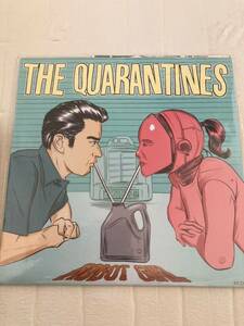 The Quarantines 「Robot Girl 」7ep punk pop melodic ramones beatnik termites queers mutant pop