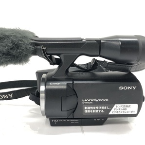 【送料無料】東京)◇SONY ソニー NEX-VG10 レンズ交換式デジタルビデオカメラ ハンディカム Eマウント 18-200mm付属レンズ欠品の画像3