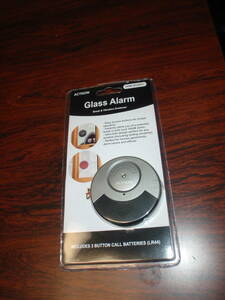  unused glass for window crime prevention alarm 3 piece set glass . break up .... oscillation . alarm . ring.