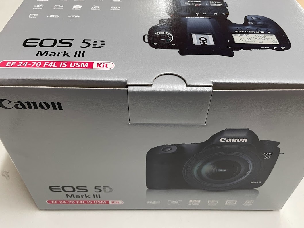 CANON EOS 5D Mark III EF24-70L IS U レンズキット オークション比較