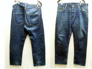 ◇即決[W38]初期 visvim FLUXUS DENIM サンプル級の鬼ヒゲ フルクサス デニム パンツ■3656