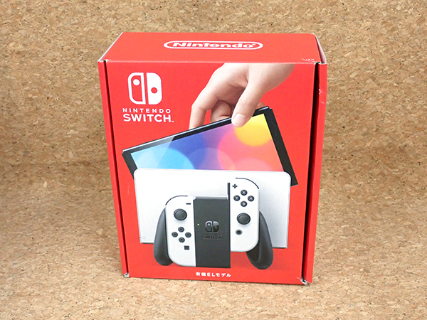 【新品 同様品】任天堂 Nintendo Switch 有機ELモデル Joy-Con ホワイト HEG-S-KAAAA (NFA844-4)
