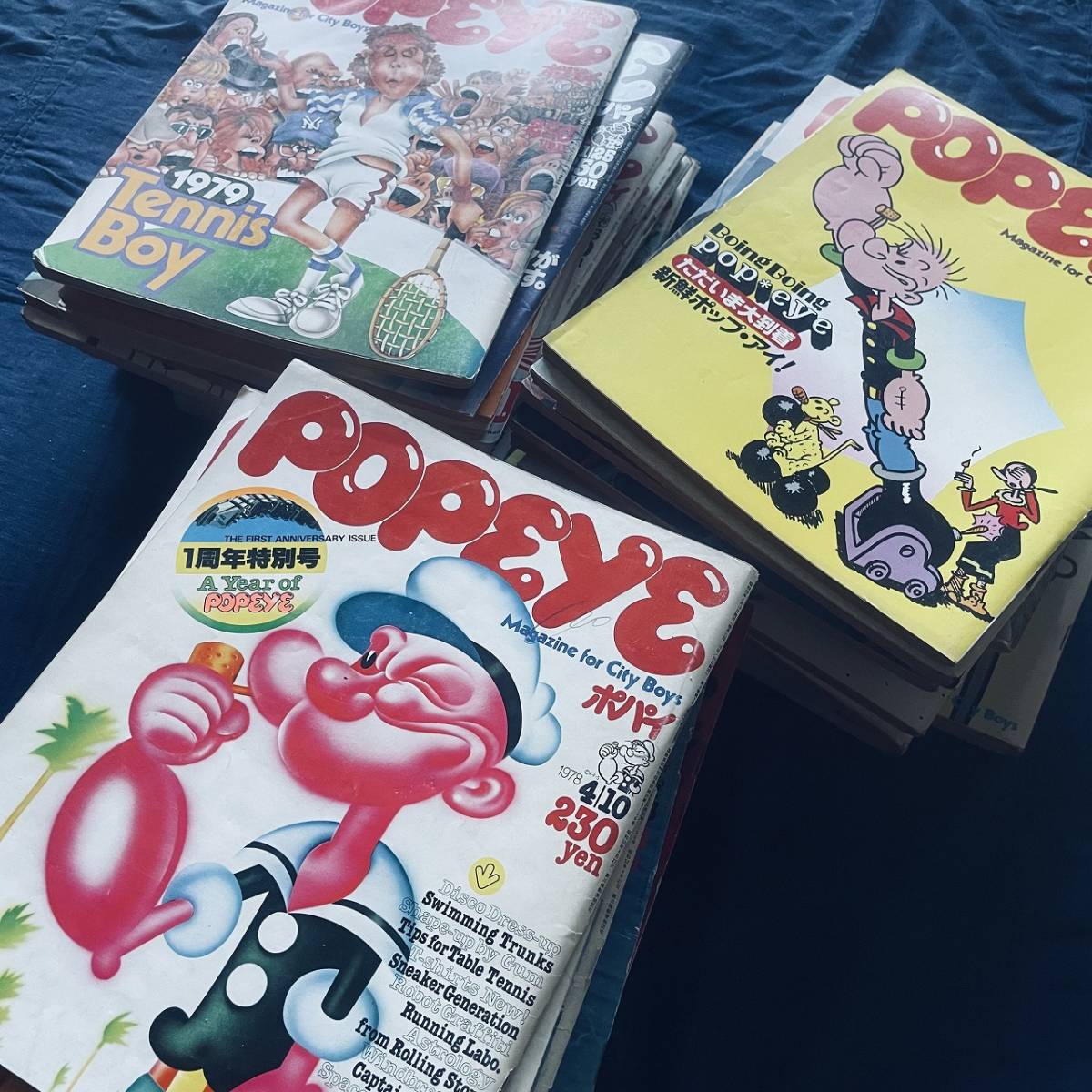 Yahoo!オークション  ポパイ popeye 冊雑誌 の落札相場・落札価格