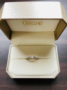 【美品】ORECCHIO オレッキオ エタニティリング ダイヤリング プラチ