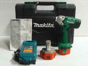 makita マキタ 充電式インパクトドライバ M694D 12V 充電器 バッテリー 2個付き