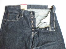 新品 ♪★ リーバイス Levis ジーンズ 501 オリジナル フィット 005010536 ボタンフライ ワンウォッシュ デニム W32 ★ 23608_画像2