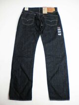 新品 ♪★ リーバイス Levis ジーンズ 501 オリジナル フィット 005010536 ボタンフライ ワンウォッシュ デニム W32 ★ 23608_画像3