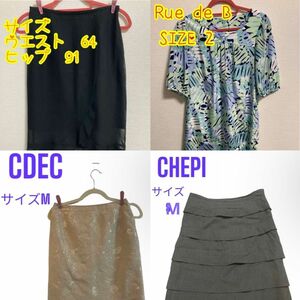 レディース　服　まとめ売り　スカート☆ワンピース　サイズM