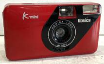 230726E☆ Konica K-mini レッド コンパクトフィルムカメラ ♪配送方法＝おてがる配送宅急便(EAZY)♪_画像2