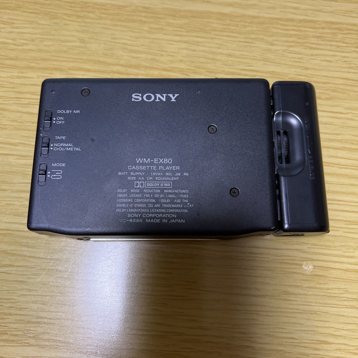 SONY カセットウォークマン ソニー SONY ウオークマン WM-EX80 昭和