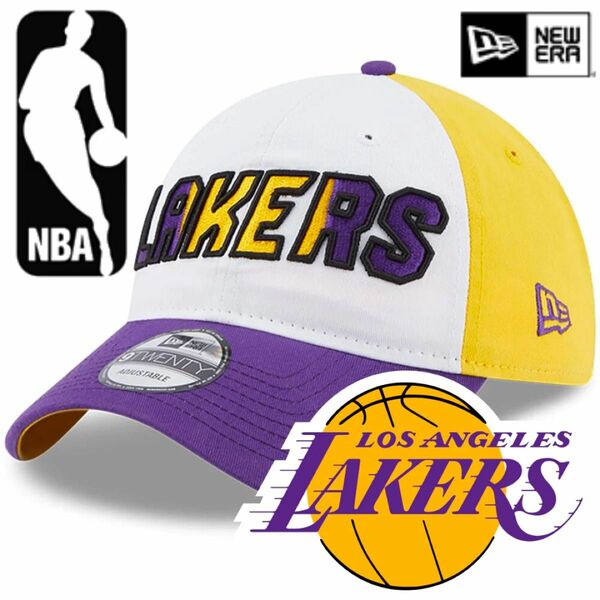 【海外限定】ニューエラ NBA ロサンゼルスレイカーズ 9TWENTY レア NEW ERA Los Angeles Lakers