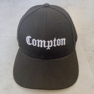 【海外限定】straight outta compton キャップ ブラック ストレイトアウタコンプトン 