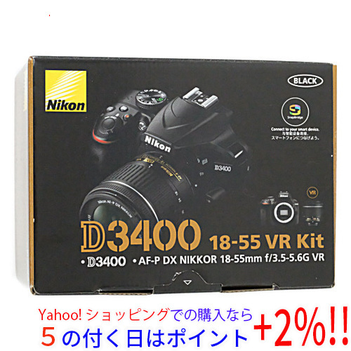 ニコン D3400 18-55 VR レンズキット オークション比較 - 価格.com