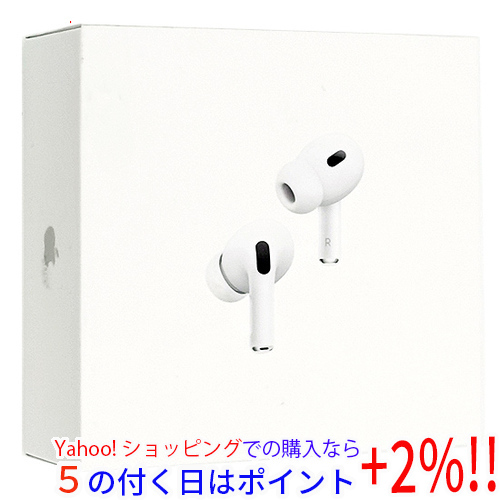 △△APPLE□ワイヤレスヘッドホンAirPods Pro 第2世代□MQD83J/A○訳