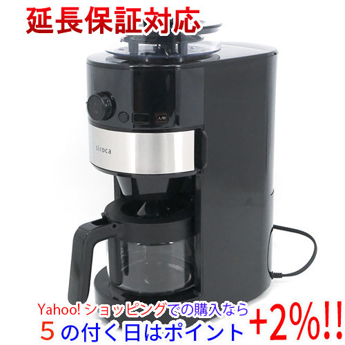 2023年最新】ヤフオク! -シロカ コーン式全自動コーヒーメーカー 